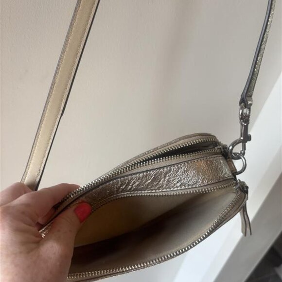 Tory Burch gold mini miller crossbody - Picture 3 of 6